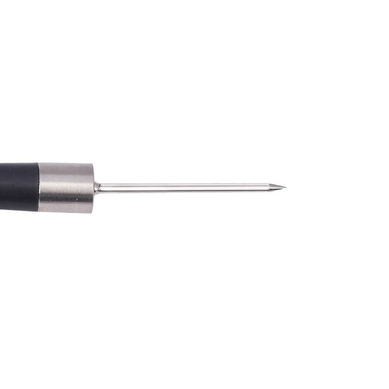 Taiscéalaí trastomhas 3mm Braiteoir teochta 3-sreang RTD Pt100 Teirmeachúpla K-cineál 1-méadar Boise Taiscéalaí snáthaidí cruach dhosmálta